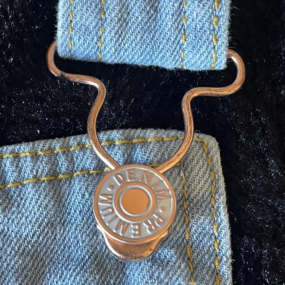 Light Blue Denim Overalls - Picture 6 of 6